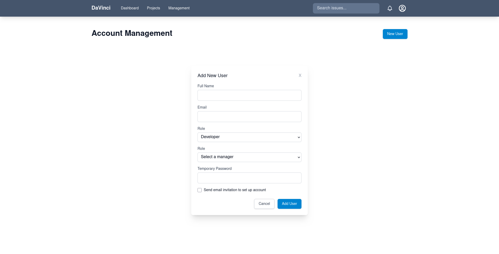 Screenshot new blog page