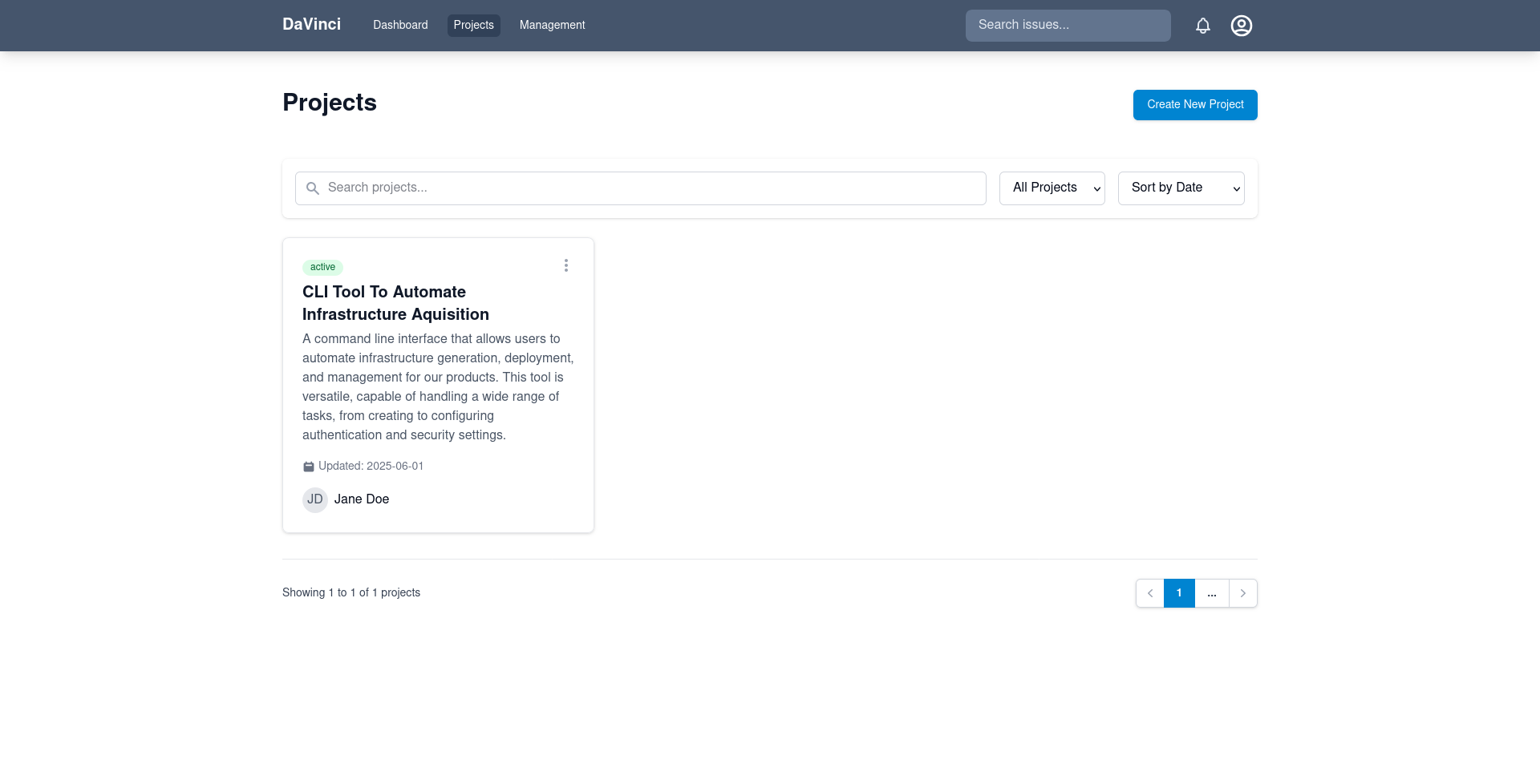 Screenshot projects